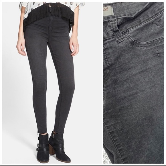 Grane Denim - Grane • Black Juniors Skinny Jeans